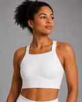 Ribbed Racer Bra